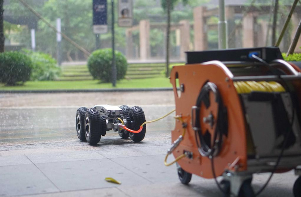 285锁二管道检测机器人